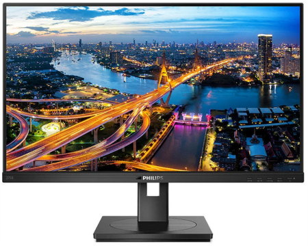 Монитор 27" Philips 275B1 2560x1440 75Гц  IPS W-LED 16:9 4ms DVI HDMI DP 1xUSB-B/3xUSB 3.2 50M:1 1000:1 178/178 350cd HAS Pivot Tilt Swivel Speakers PowerSensor Black (A)