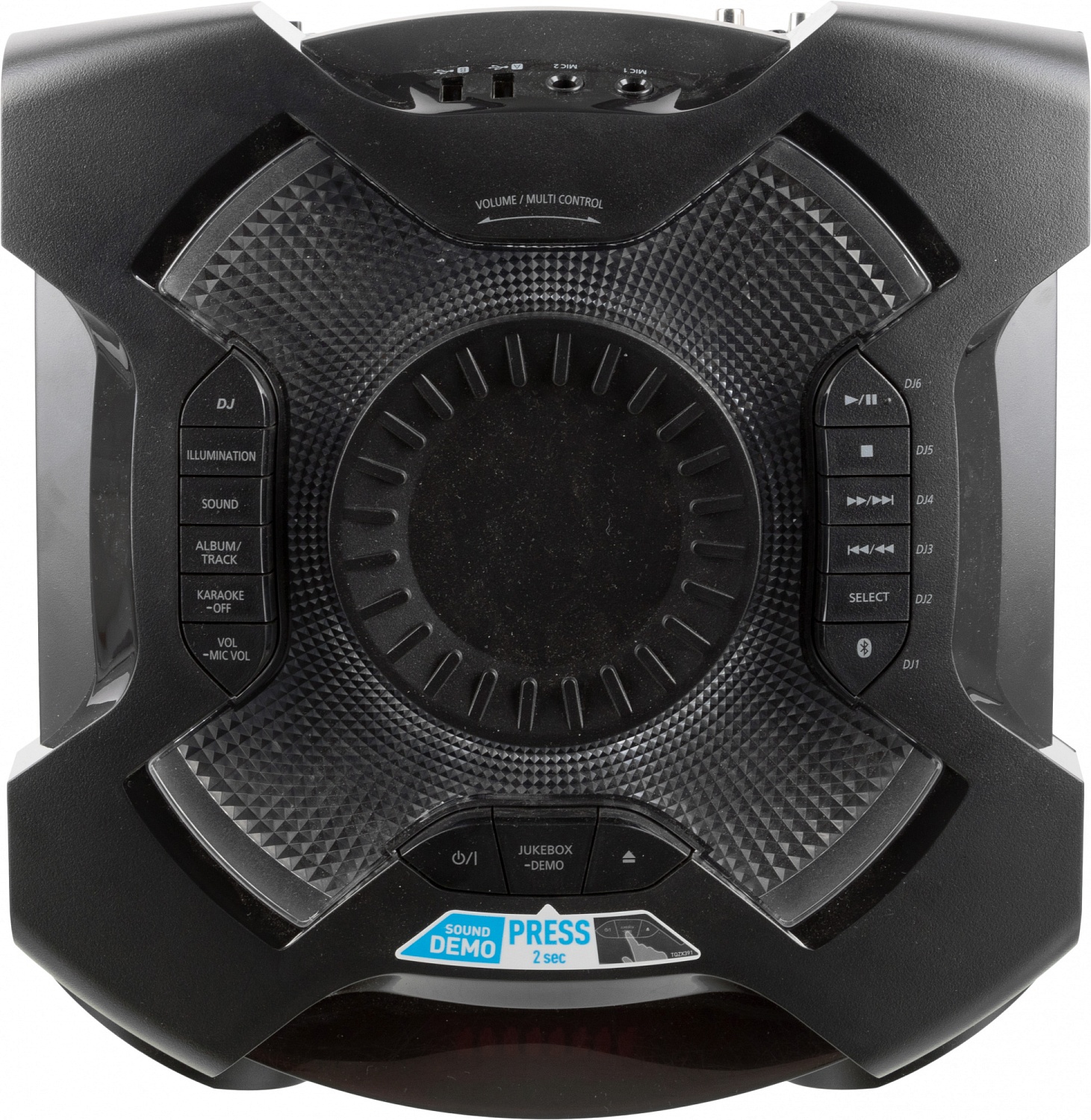 Минисистема Panasonic SC-TMAX40E-K черный 1200Вт CD CDRW FM USB BT