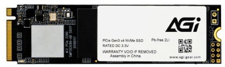 Накопитель SSD AGi PCIe 3.0 x4 256GB AGI256G16AI198 AI198 M.2 2280