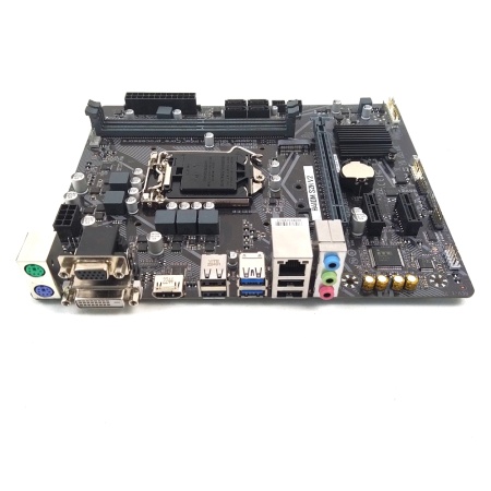 H410M S2H V2, Socket 1200, Intel®H470, 2xDDR4-2666, D-SUB+DVI-D+HDMI, 1xPCI-Ex16, 2xPCI-Ex1, уц-5-1 4xSATA3, 1xM.2, 8 Ch Audio, GLan, (4+2)xUSB2.0, (2+2)xUSB3.2, 2xPS/2, mATX, RTL {10} (823535)