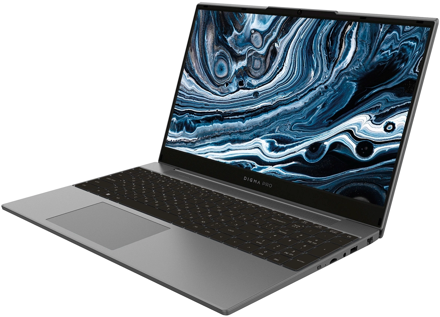 Ноутбук Digma Pro Breve S Core i5 1035G1 16Gb SSD512Gb Intel UHD Graphics 15.6" IPS FHD (1920x1080) Windows 11 Professional dk.grey WiFi BT Cam 4500mAh (DN15P5-ADXW04)