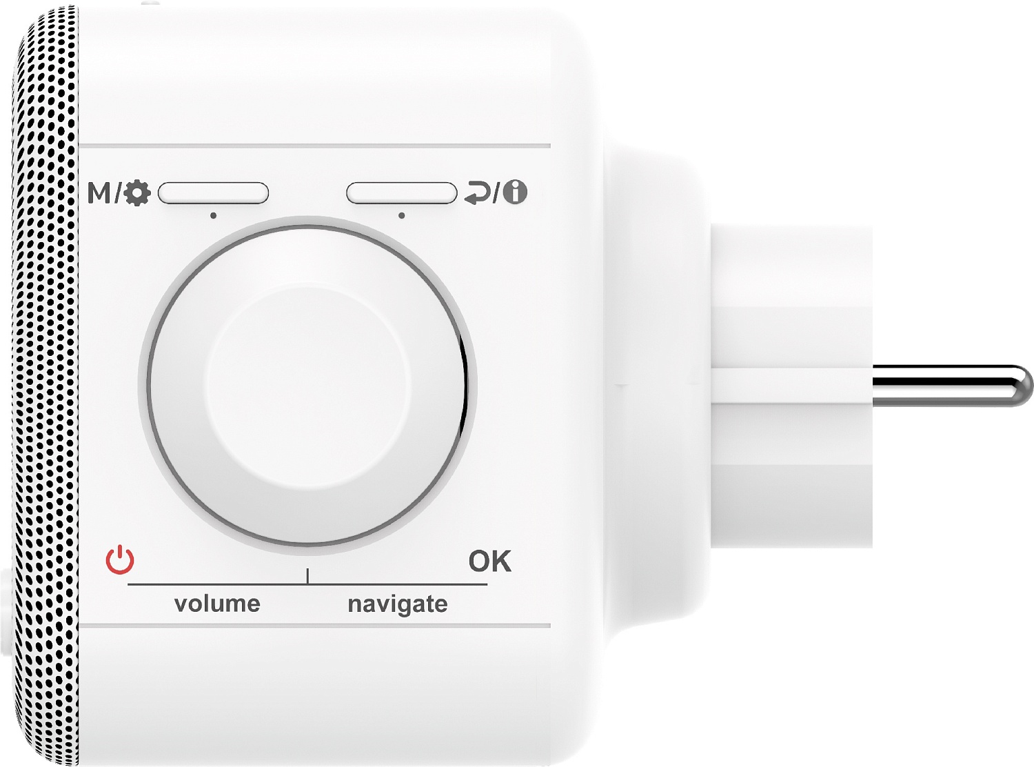 Радиоприемник портативный Hama DIR45BT белый USB