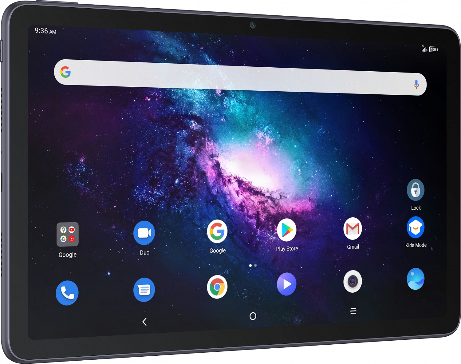 Планшет TCL Tabmax 10 MT MT8788A (2.0) 8C RAM4Gb ROM64Gb 10.36" IPS 2000x1200 3G 4G Android серый 13Mpix 8Mpix BT GPS WiFi Touch microSD 256Gb GPRS EDGE 8000mAh до 1176hrs