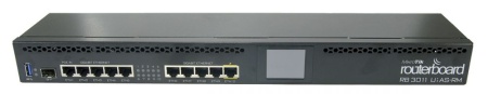 Роутер MikroTik RB3011UIAS-RM 10/100/1000BASE-TX/SFP черный