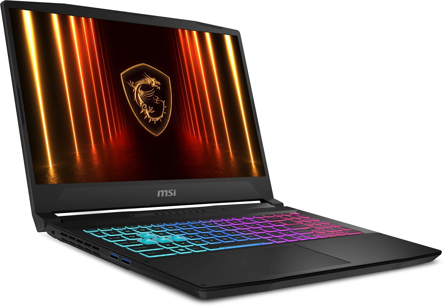 Ноутбук MSI Katana 15 HX B14WFK-1065XRU Core i5 14450HX 16Gb SSD512Gb NVIDIA GeForce RTX 5060 8Gb 15.6" IPS FHD (1920x1080) FreeDOS black WiFi BT Cam (9S7-1587C1-1065)