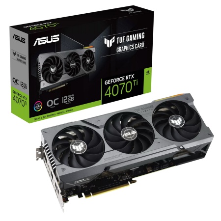 TUF-RTX4070TI-O12G-GAMING /RTX4070TI,HDMI*2,DP*3,12G,D6X (90YV0IJ0-M0NA00) /RTX4070TI,HDMI*2,DP*3,12G,D6X (90YV0IJ0-M0NA00)