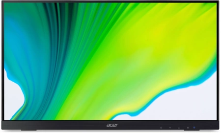 Монитор Acer 21.5" UT222QBMIP черный IPS LED 5ms 16:9 HDMI M/M глянцевая 1000:1 250cd 178гр/178гр 1920x1080 75Hz FreeSync VGA DP FHD USB Touch 3.5кг