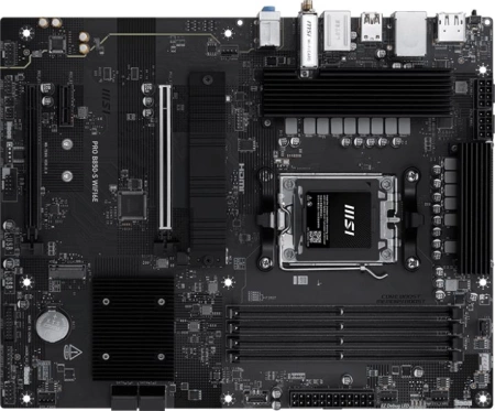 Материнская плата MSI PRO B850-S WIFI6E SocketAM5 AMD B850 4xDDR5 ATX AC`97 8ch(7.1) 2.5Gg RAID+HDMI+DP