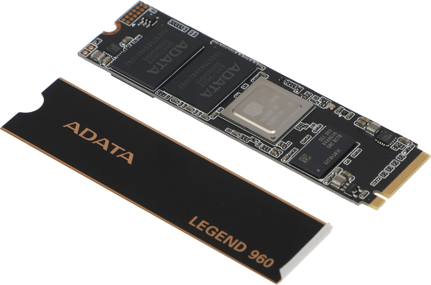Накопитель SSD A-Data PCIe 4.0 x4 2TB ALEG-960-2TCS Legend 960 M.2 2280