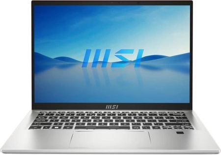 Ноутбук MSI Prestige 14 AI EVO C1MG-001US Ultra 9 185H 64Gb SSD2Tb Intel Iris Xe graphics 14" IPS FHD+ (1920x1200) Windows 11 Pro Multi Language silver WiFi BT Cam