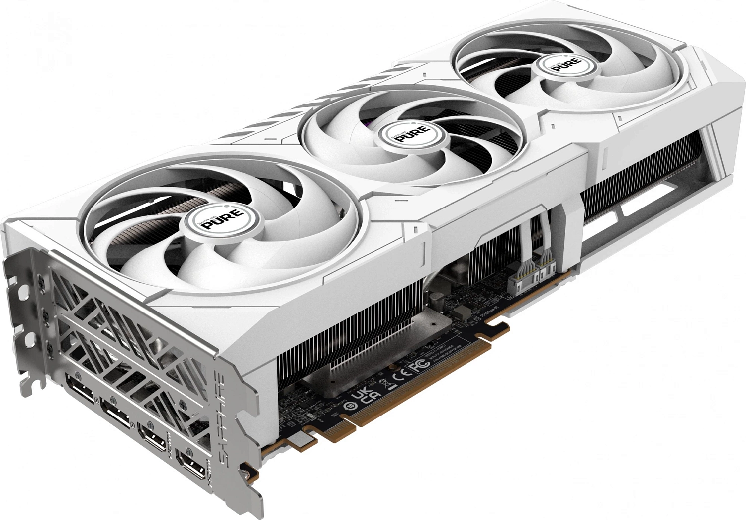 Видеокарта Sapphire RX9070XT PURE OC 16GB GDDR6 256bit 2xDP 2xHDMI 3FAN RTL