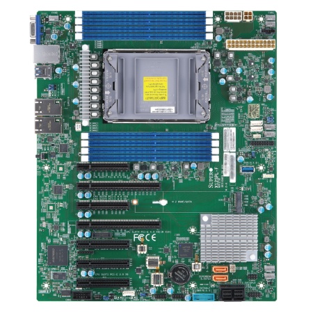 Материнская плата MBD-X12SPL-F-O 3rd Gen Intel® Xeon® Scalable processors, Single Socket LGA-4189 (Socket P+) supported, CPU TDP supports Up to 270W TDP, Intel® C621A,