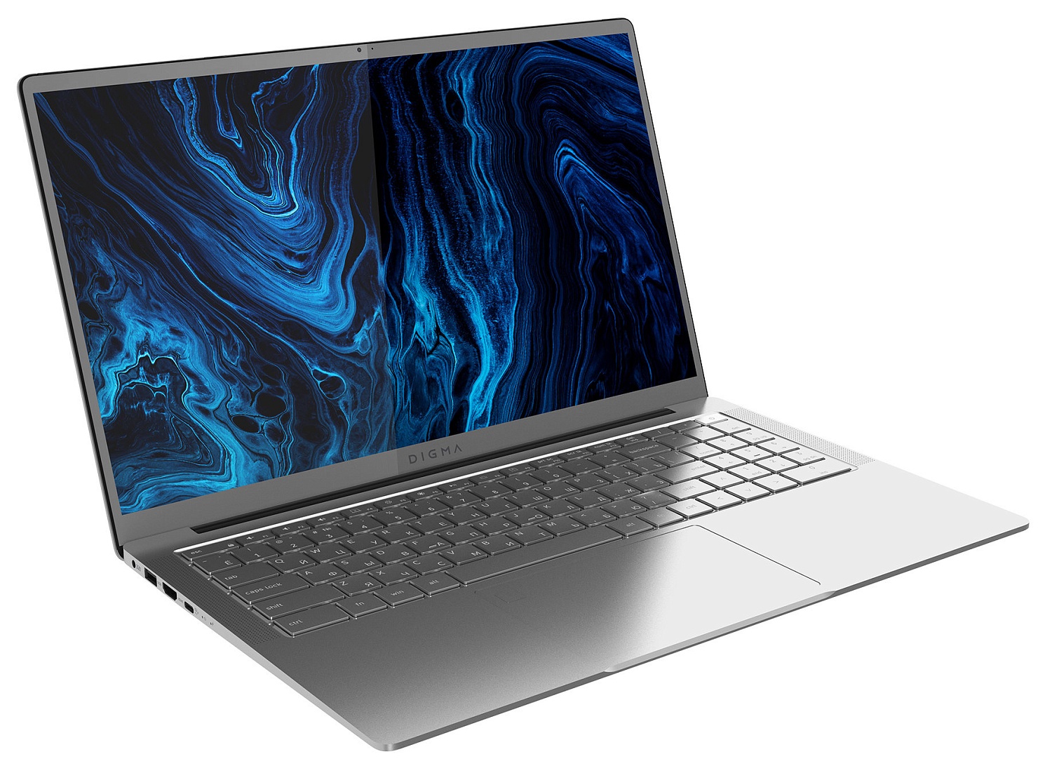 Ноутбук Digma Pro Sprint M Ryzen 5 3500U 16Gb SSD512Gb AMD Radeon Rx Vega 8 16.1" IPS FHD (1920x1080) Windows 11 Professional Multi Language 64 silver WiFi BT Cam 4700mAh (DN16R5-ADXW01)