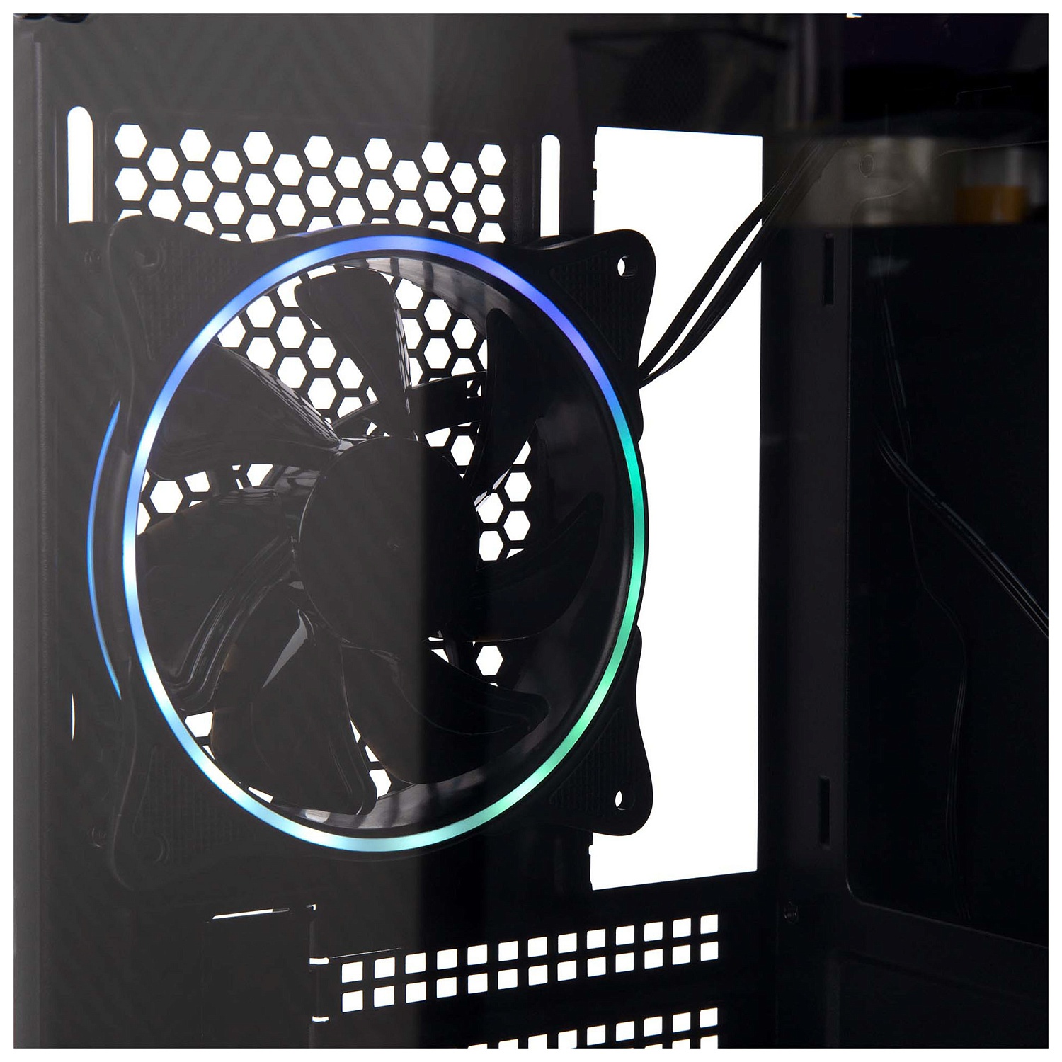 Корпус Hiper BH33 черный без БП ATX 3x120mm 2x140mm 1xUSB2.0 1xUSB3.0 audio bott PSU