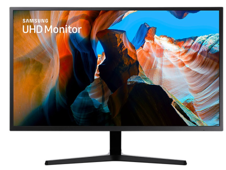 Монитор Samsung 31.5" U32J590UQI черный VA LED 16:9 HDMI матовая 3000:1 270cd 178гр/178гр 3840x2160 60Hz FreeSync DP 4K 6.3кг