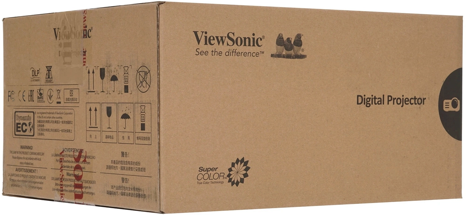 Проектор ViewSonic PA503X DLP 3800Lm (1024x768) 22000:1 ресурс лампы:15000часов 1xUSB typeA 1xUSB typeB 1xHDMI 2.1кг