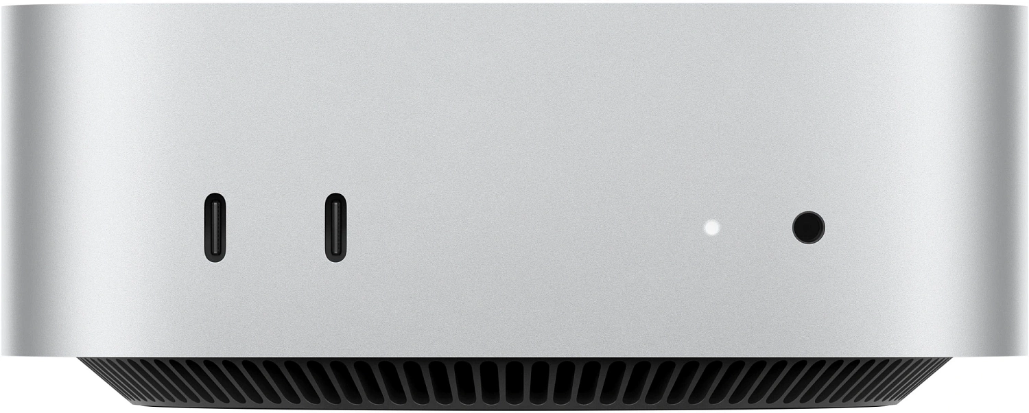 ПК Apple Mac mini A3239 M4 Pro 12 core (4.41) 24Gb SSD512Gb 16 core GPU macOS GbitEth WiFi BT серебристый (MCX44HN/A)