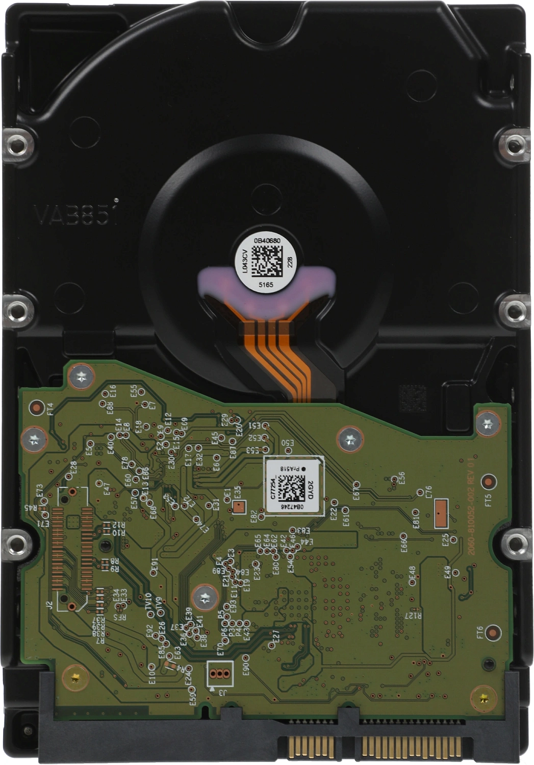 Жесткий диск Western Digital GOLD HDD 3,5" SATA 4Tb, 7200rpm, 256MB buffer, WD4004FRYZ, 1 year