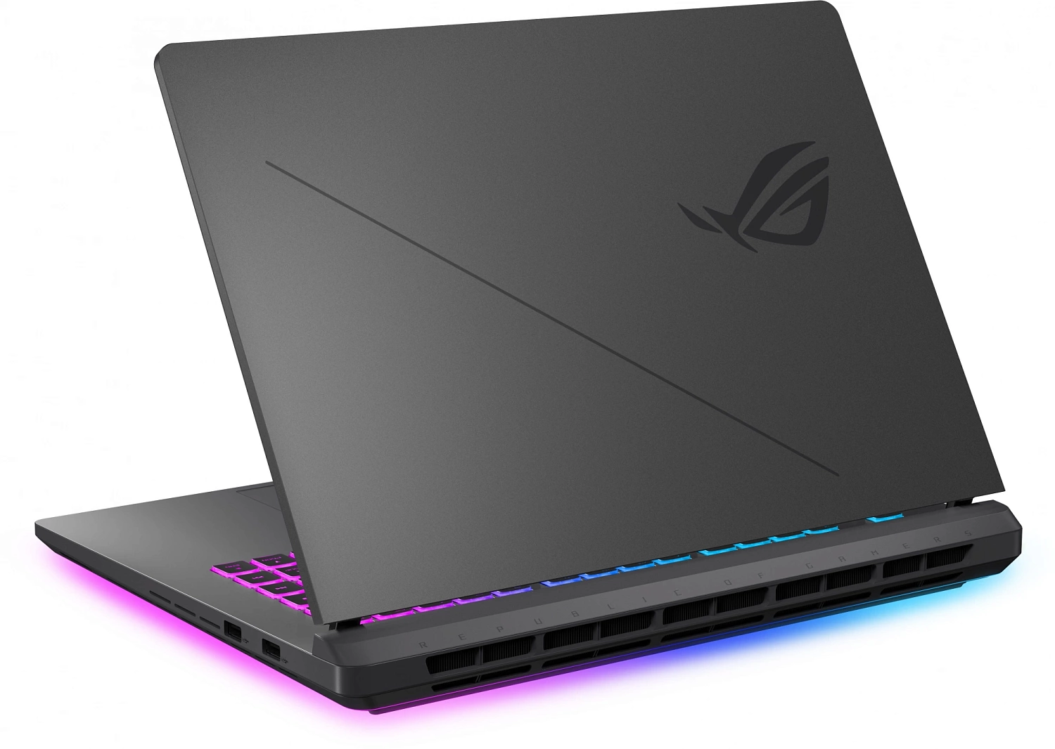 Ноутбук Asus ROG Strix G16 G615LR-S5222 Core Ultra 9 275HX 32Gb SSD1Tb NVIDIA GeForce RTX5070Ti 12Gb 16" IPS WQXGA (2560x1600) без ОС grey WiFi BT Cam (90NR0LR1-M009A0)