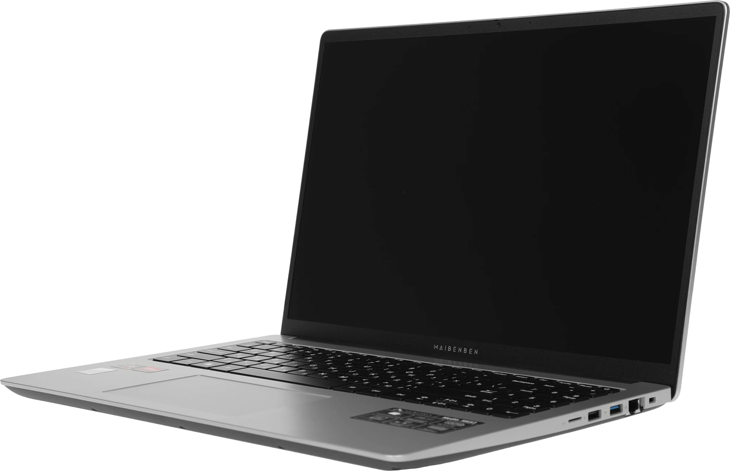 Ноутбук Maibenben M653 Ryzen 3 5400U 8Gb SSD512Gb AMD Radeon 16" IPS FHD+ (1920x1200) Windows 11 Home grey WiFi BT Cam 4000mAh (M6531SB0HSRE0)
