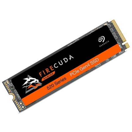 M.2 2280 1TB Seagate FireCuda 520 Gaming SSD ZP1000GM3A002 PCIe Gen4x4 with NVMe, 5000/4400, IOPS ZP1000GM3A002 760/700K, MTBF 1.8M, 3D TLC, 1800TBW, 0.99DWPD, NVMe 1.3, RTL (020008)