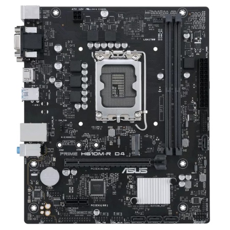 PRIME H610M-R D4-SI /LGA1700,H610,HDMI,DVI,D-SUB,MB (758372)