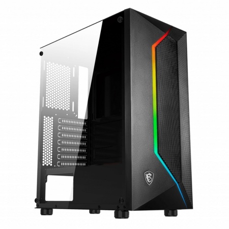 MAG VAMPIRIC 100L Mid-Tower, ATX, 2xUSB 2.0, 1xUSB 3.2, Tempered Glass Window (720254)