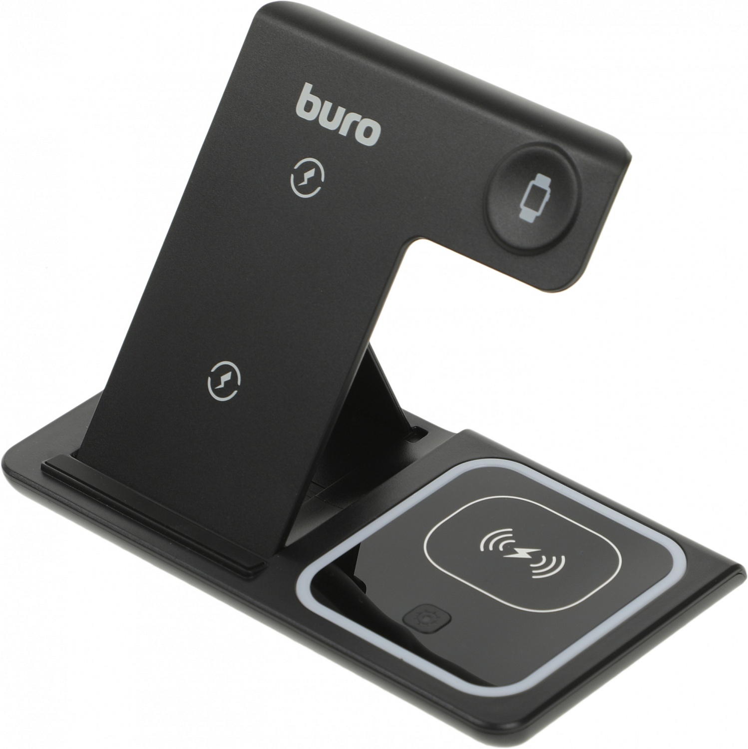 Беспроводное зар./устр. Buro CWC-QC4 18W 3A (PD) USB Type-C для Apple черный (CWC-QC4A18BK)