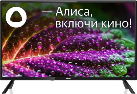 Телевизор LED BBK 32" 32LEX-7257/TS2C (B) Яндекс.ТВ черный HD 60Hz DVB-T2 DVB-C DVB-S2 WiFi Smart TV (RUS)