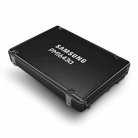 Твердотельный накопитель Samsung Enterprise SSD, 2.5"(SFF), PM1643a, 1920GB, SAS, 12Gb/s, R2100/W1800Mb/s, IOPS(R4K) 430K/60K, MTBF 2M, 1DWPD/5Y, OEM (analog MZILS1T9HEJH/MZILT1T9HAJQ-00007)