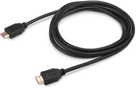 Кабель аудио-видео Buro HDMI 1.4 HDMI (m)/HDMI (m) 2м. позолоч.конт. черный (BHP2M)