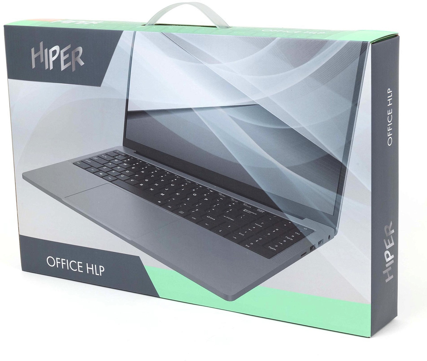 Ноутбук Hiper Office H1574O582DM Core i5 1235U 8Gb SSD256Gb Intel Iris Xe graphics 15.6" IPS FHD (1920x1080) Free DOS 64 grey WiFi BT Cam 4700mAh