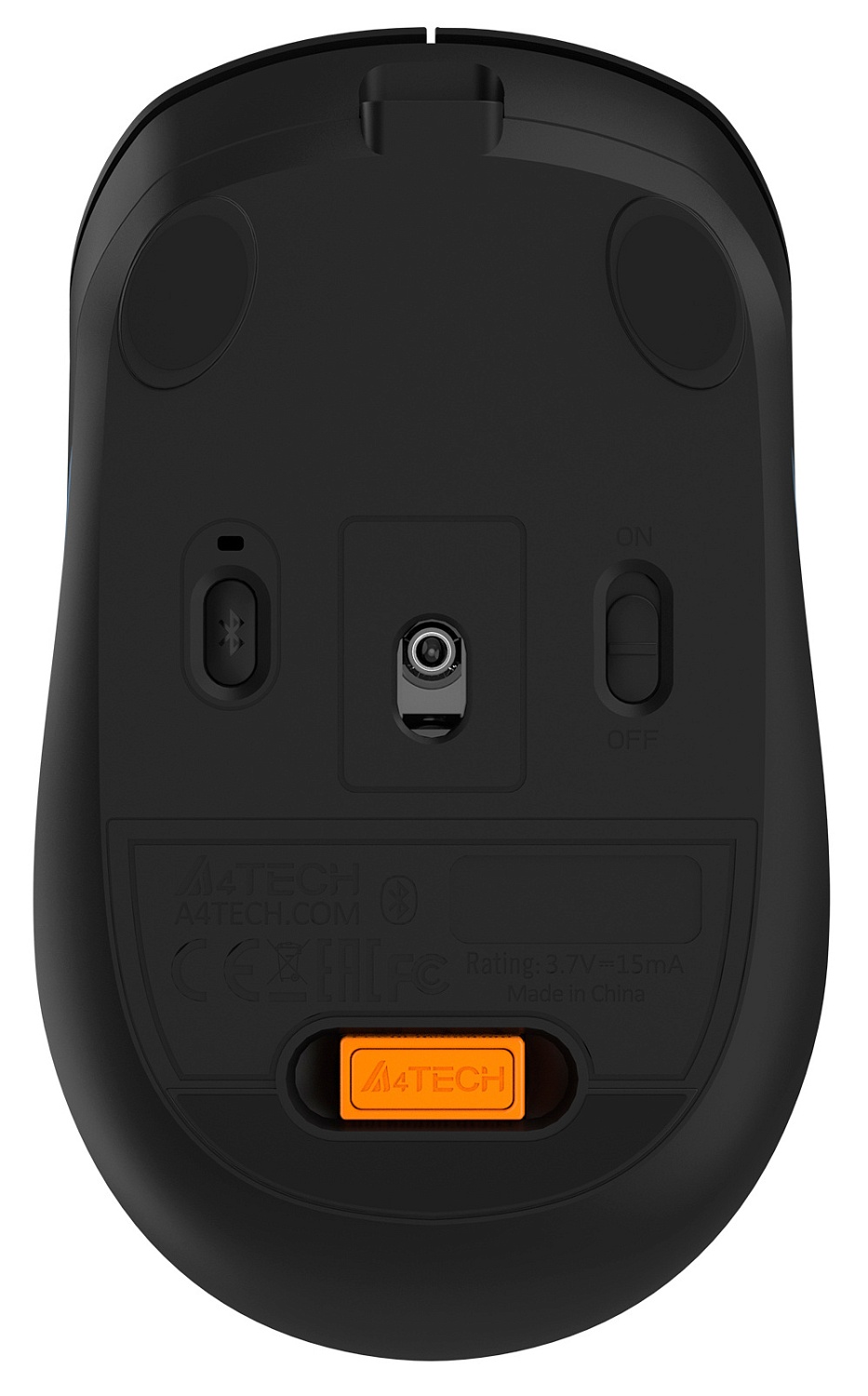 Мышь A4Tech Fstyler FB10C черный/синий оптическая (2400dpi) беспроводная BT/Radio USB (4but) Мышь A4Tech Fstyler FB10C черный/синий оптическая (2400dpi) беспроводная BT/Radio USB (4but)
