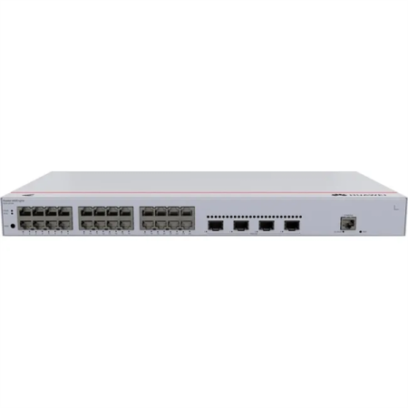 Коммутатор HUAWEI S220-24T4X (L2, 24*10/100/1000BASE-T ports, 4*10GE SFP+ ports, built-in AC power)