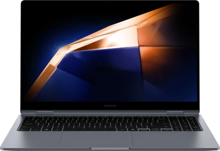 Ноутбук Samsung Galaxy Book 4 360 NP750 Core Ultra 7 155H 16Gb SSD512Gb Intel Arc 15.6" AMOLED Touch FHD (1920x1080) Windows 11 Home grey WiFi BT Cam (NP750QGK-KG3US)