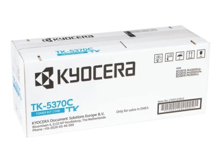 Картридж лазерный Kyocera TK-5370C 1T02YJCNL0 голубой (5000стр.) для Kyocera PA3500cx/MA3500cix/MA3500cifx