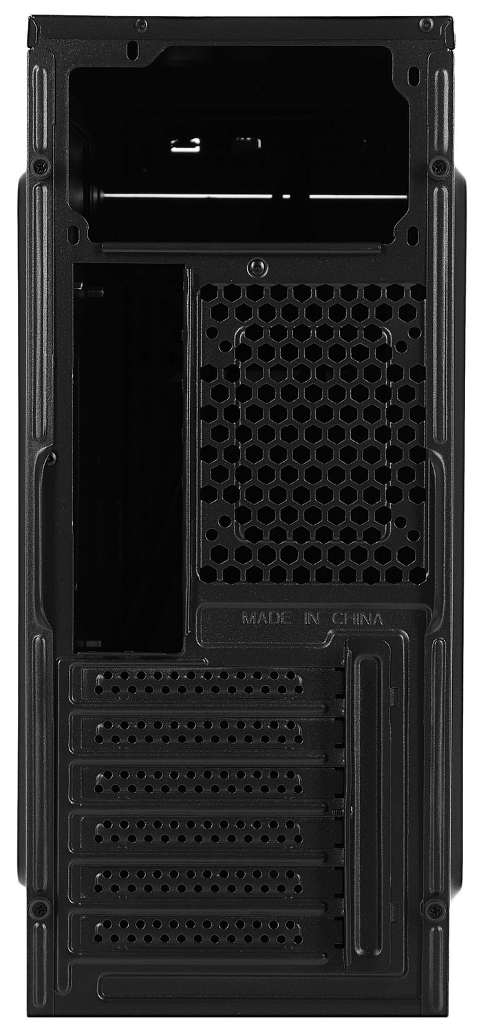 Корпус Digma DC-ATX101-U2 черный без БП ATX 1x80mm 2x120mm 2xUSB2.0 audio