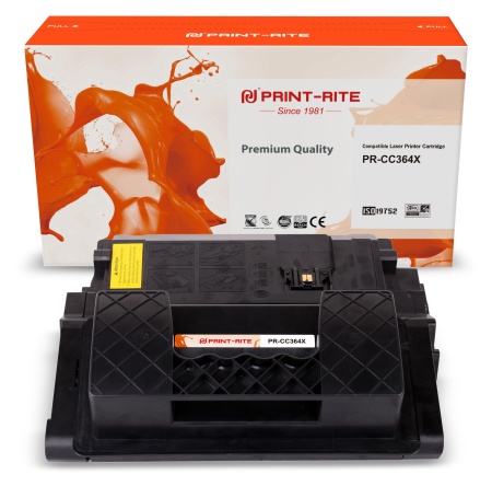 Картридж лазерный Print-Rite TFHA1KBPU1J PR-CC364X CC364X черный (24000стр.) для HP LJ P4015/P4515