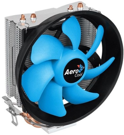 Устройство охлаждения(кулер) Aerocool Verkho 2 Plus Soc-AM5/AM4/1151/1200/1700 4-pin 18-27dB Al+Cu 115W 444gr Ret