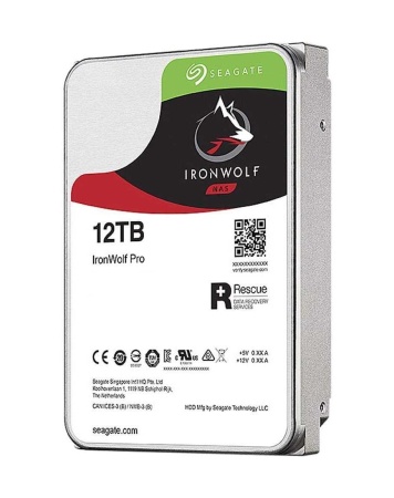 Жесткий диск Seagate SATA-III 12Tb ST12000NE0008 NAS Ironwolf Pro 512E (7200rpm) 256Mb 3.5"