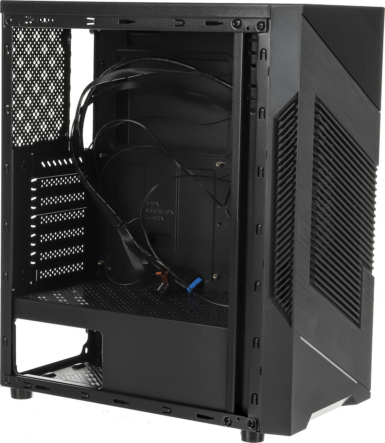 Корпус Accord ACC-CL915 черный без БП ATX 4x120mm 2xUSB2.0 1xUSB3.0 audio bott PSU