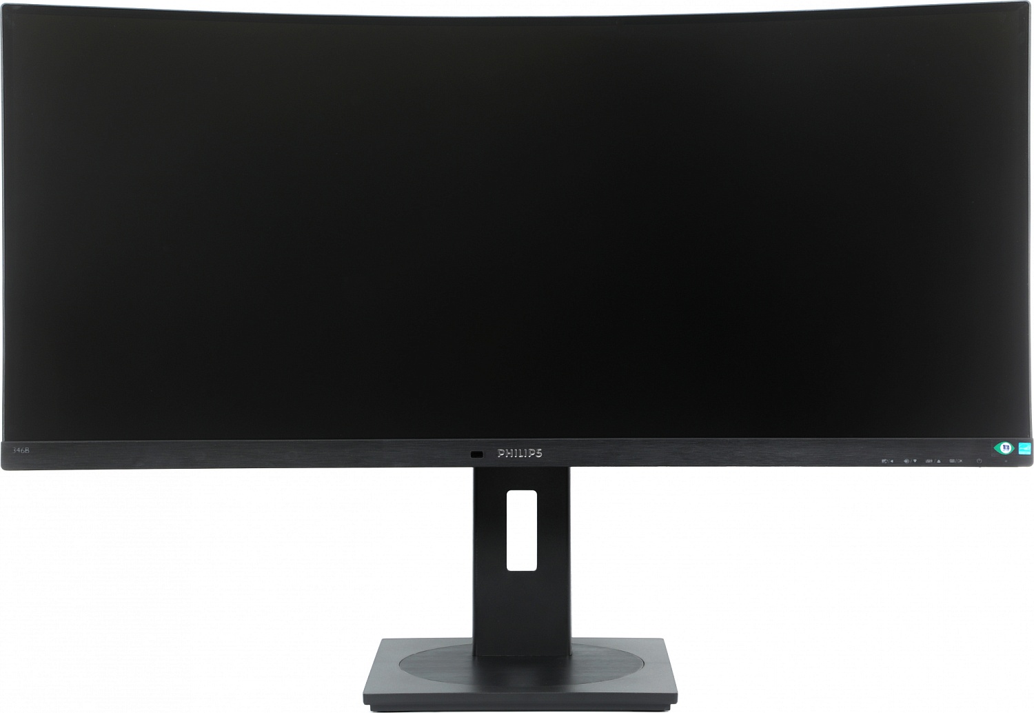 Монитор Philips 34" 346B1C(00/01) черный VA LED 21:9 (Ultrawide) HDMI M/M матовая HAS Piv 300cd 178гр/178гр 3440x1440 100Hz DP WQ USB 11.49кг