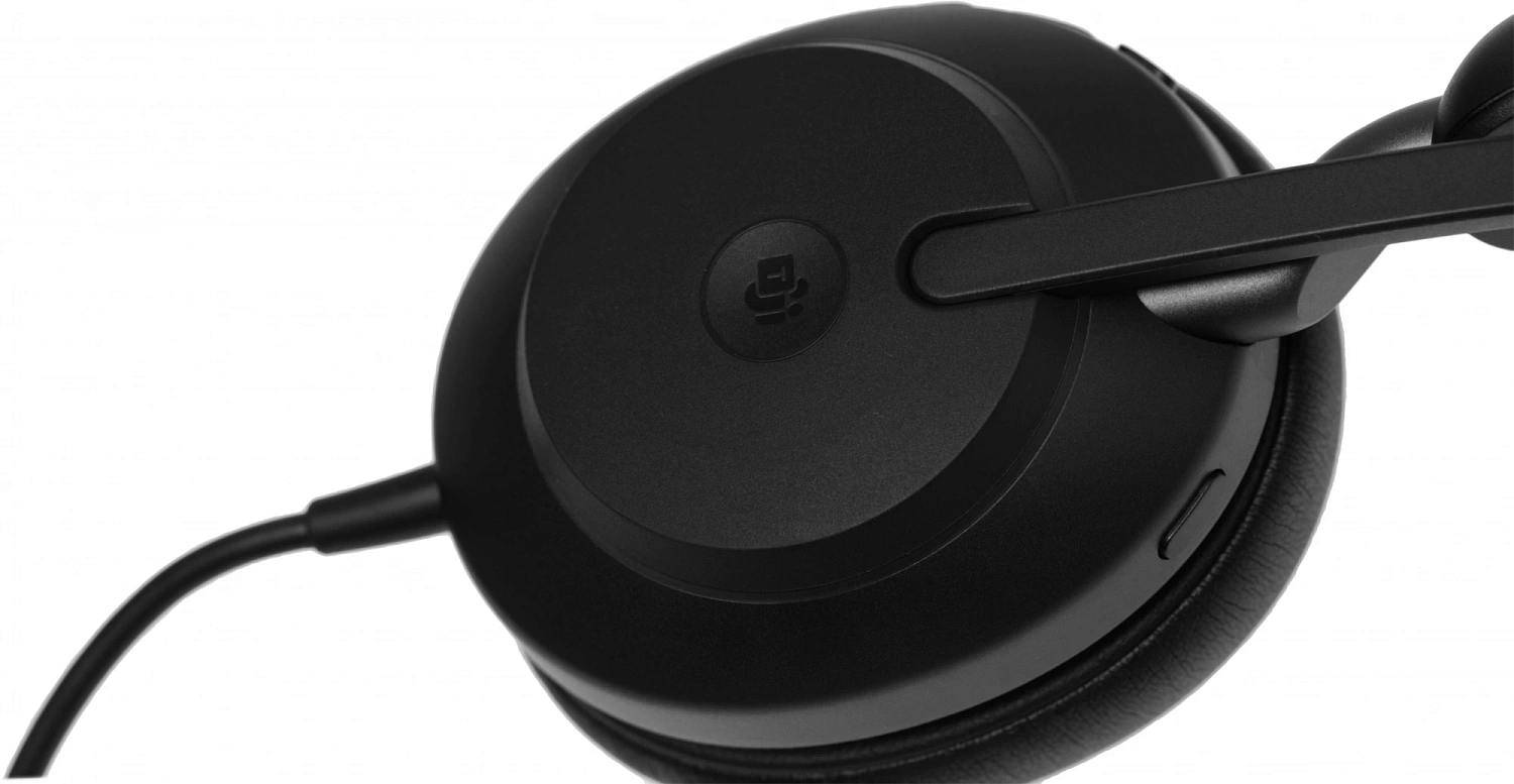 Наушники с микрофоном Jabra Evolve2 40 SE черный 1.5м накладные оголовье (24189-999-899)