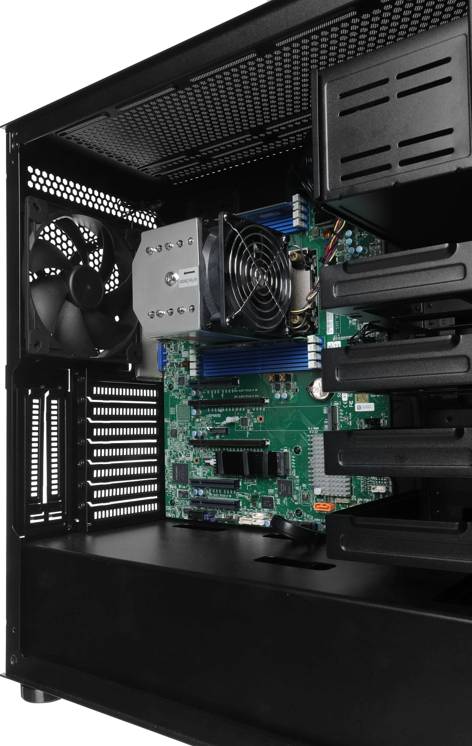 Сервер IRU Rock S9105P 1x4410T 2x16Gb 1x1Tb SSD 1x750W w/o OS (2141412)