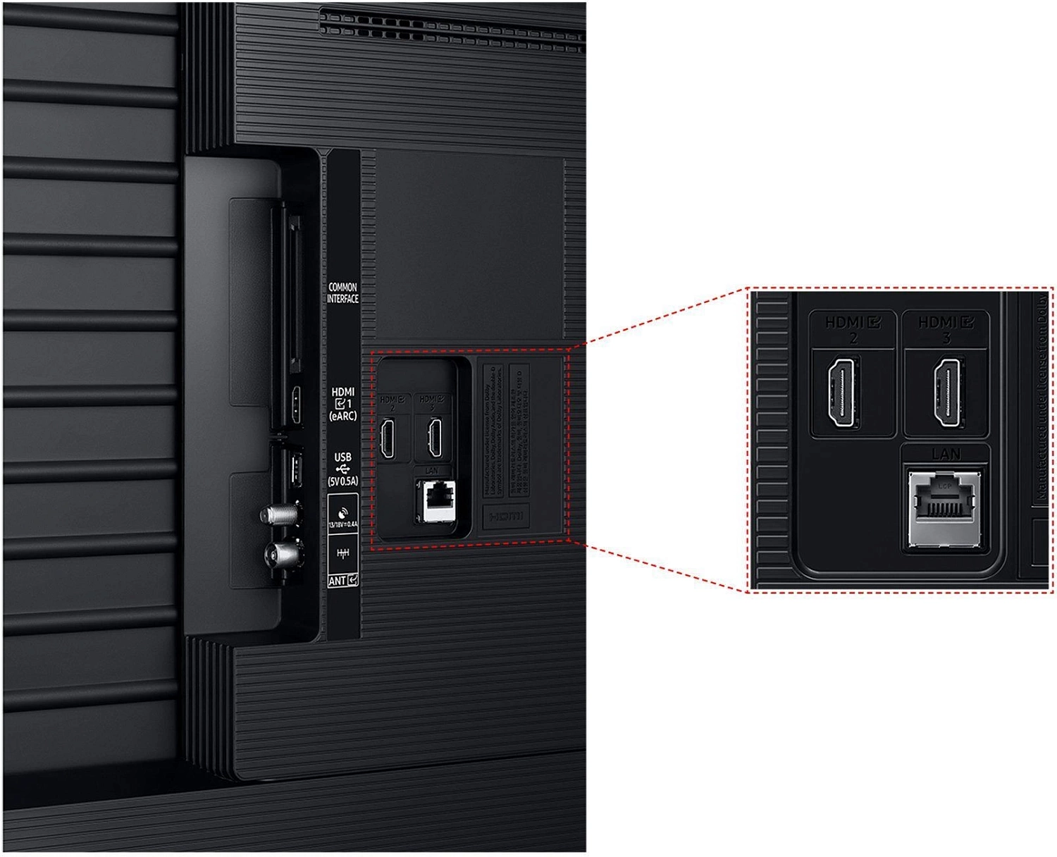 Телевизор LED Samsung 50" UE50U8000FUXRU черный 4K Ultra HD 60Hz DVB-T DVB-T2 DVB-C DVB-S2 USB Smart TV