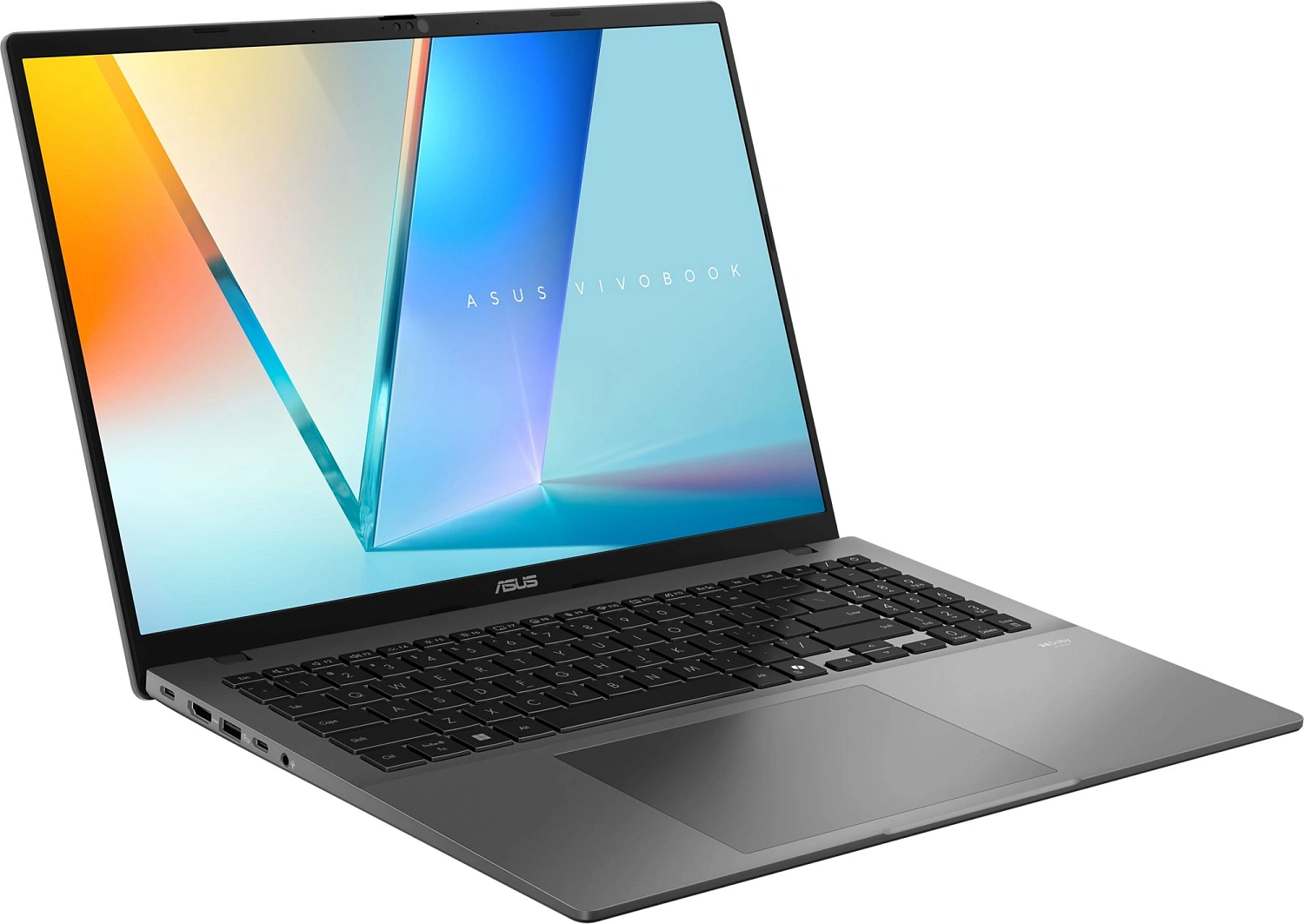 Ноутбук Asus VivoBook S16 S3607QA-SH062W Snapdragon X X1-26-100 16Gb SSD1Tb Qualcomm Adreno 16" OLED WUXGA (1920x1200) Windows 11 Home grey WiFi BT Cam (90NB16C2-M004J0)