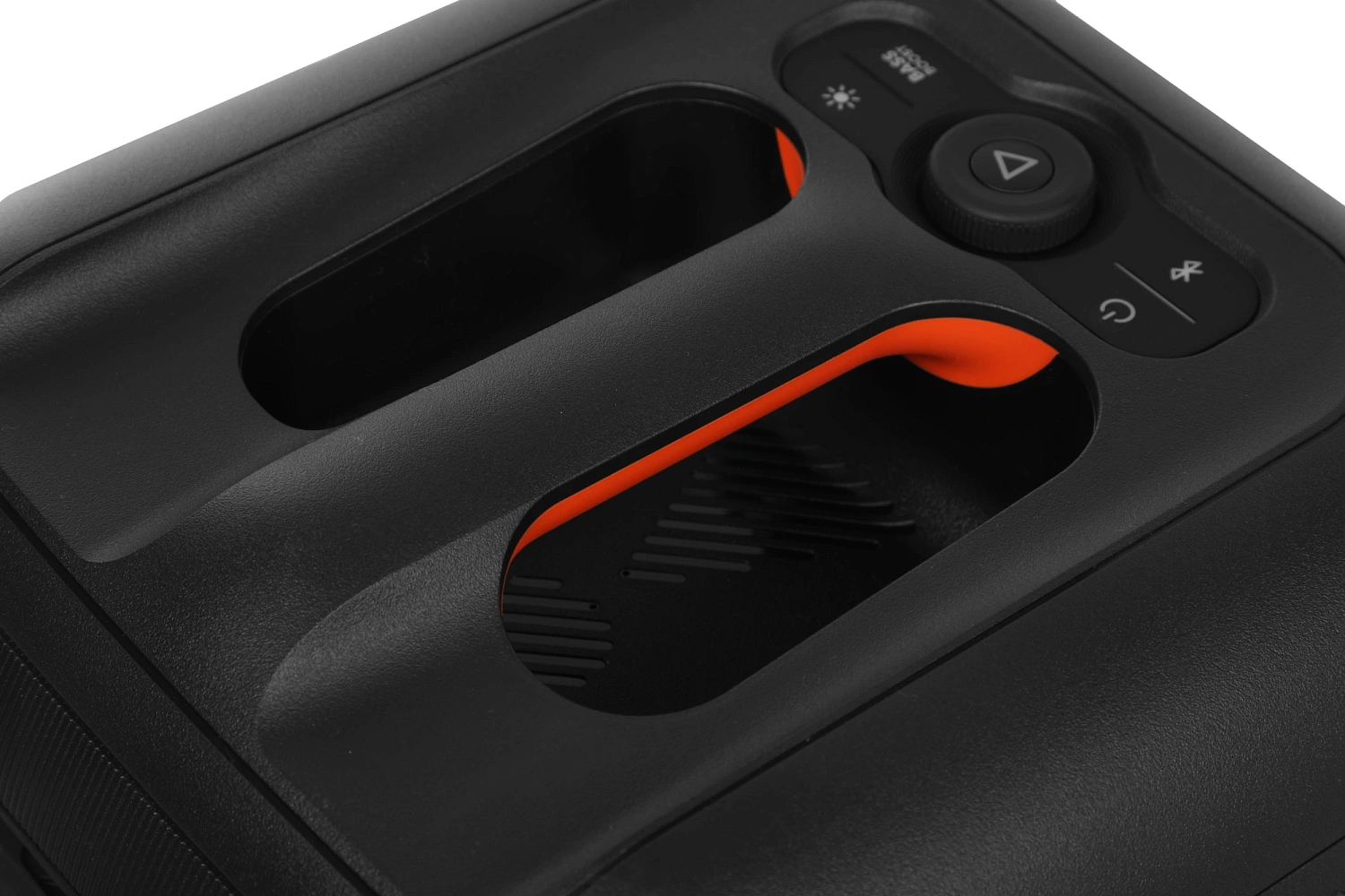 Минисистема Hi-Fi JBL PartyBox Encore Essential черный/оранжевый 100Вт USB BT Минисистема Hi-Fi JBL PartyBox Encore Essential черный/оранжевый 100Вт USB BT