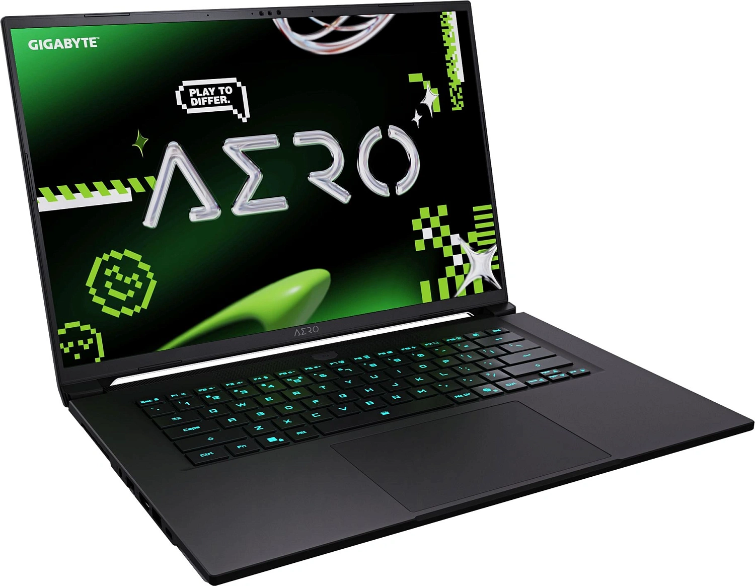 Ноутбук Gigabyte Aero X16 1WH Ryzen AI 7 350 16Gb SSD1Tb NVIDIA GeForce RTX 5070 8Gb 16" IPS QHD+ (2560x1600) без ОС silver WiFi BT Cam (1WH93KZC94DD)