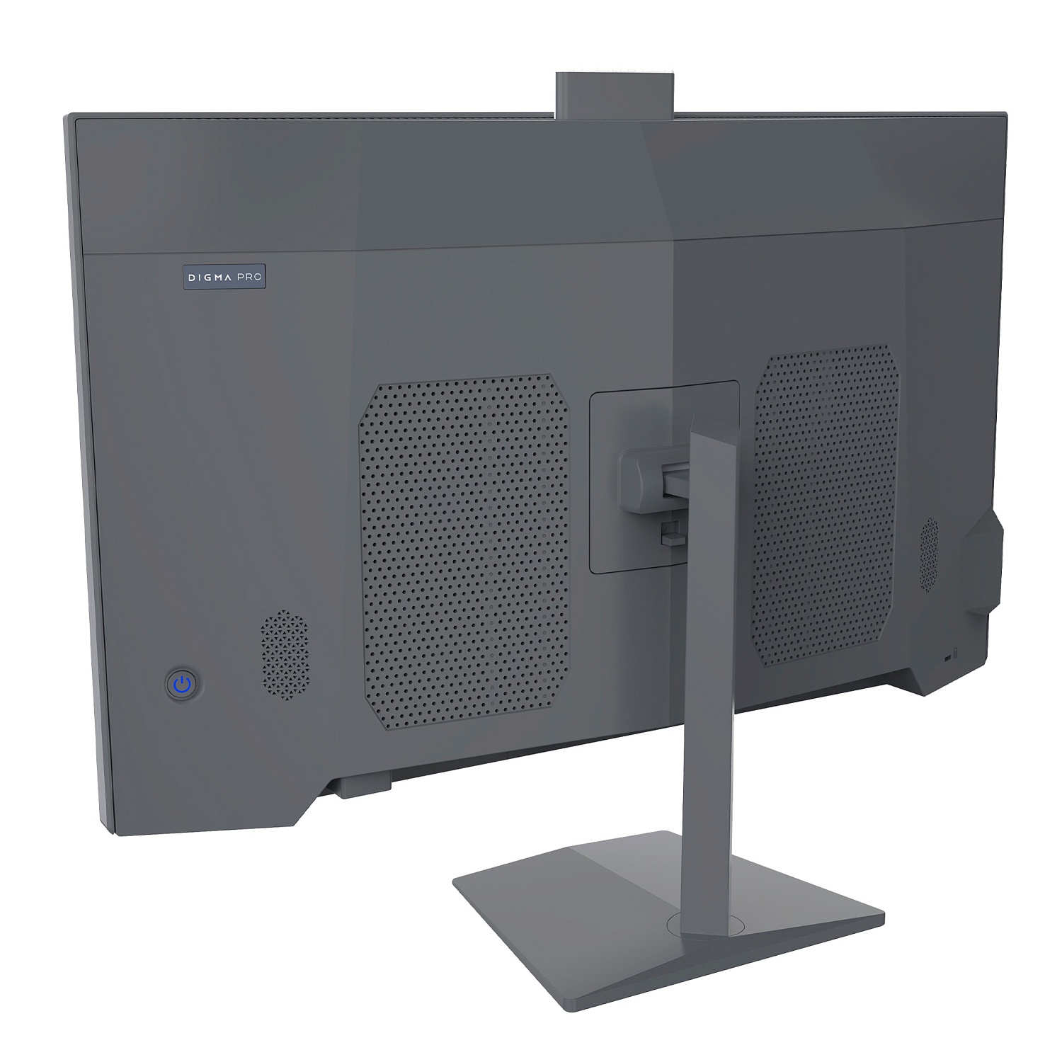 Моноблок Digma PRO AiO 27i 27" 2K i7 1165G7 (2.8) 16Gb SSD512Gb Iris Xe Windows 11 Professional GbitEth WiFi BT 90W клавиатура мышь Cam серый 2560x1440