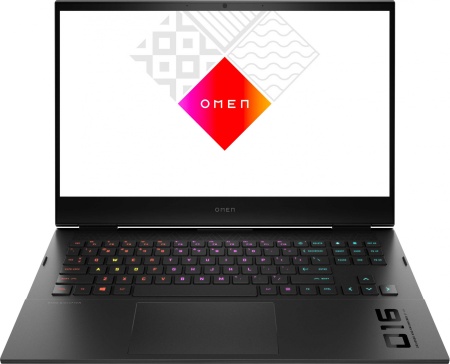 Ноутбук HP Omen 16-c0038ur Ryzen 9 5900HX 16Gb SSD1Tb NVIDIA GeForce RTX 3070 8Gb 16.1" IPS QHD (2560x1440) Free DOS 3.0 dk.silver WiFi BT Cam (4S1A6EA)